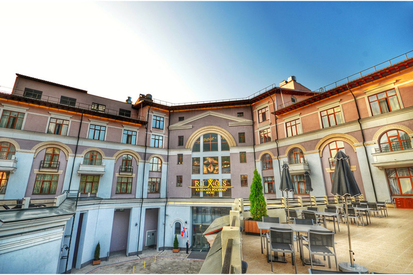 На фото: отель Rixos Krasnaya Polyana Sochi На фото: отель Rixos Krasnaya Polyana Sochi