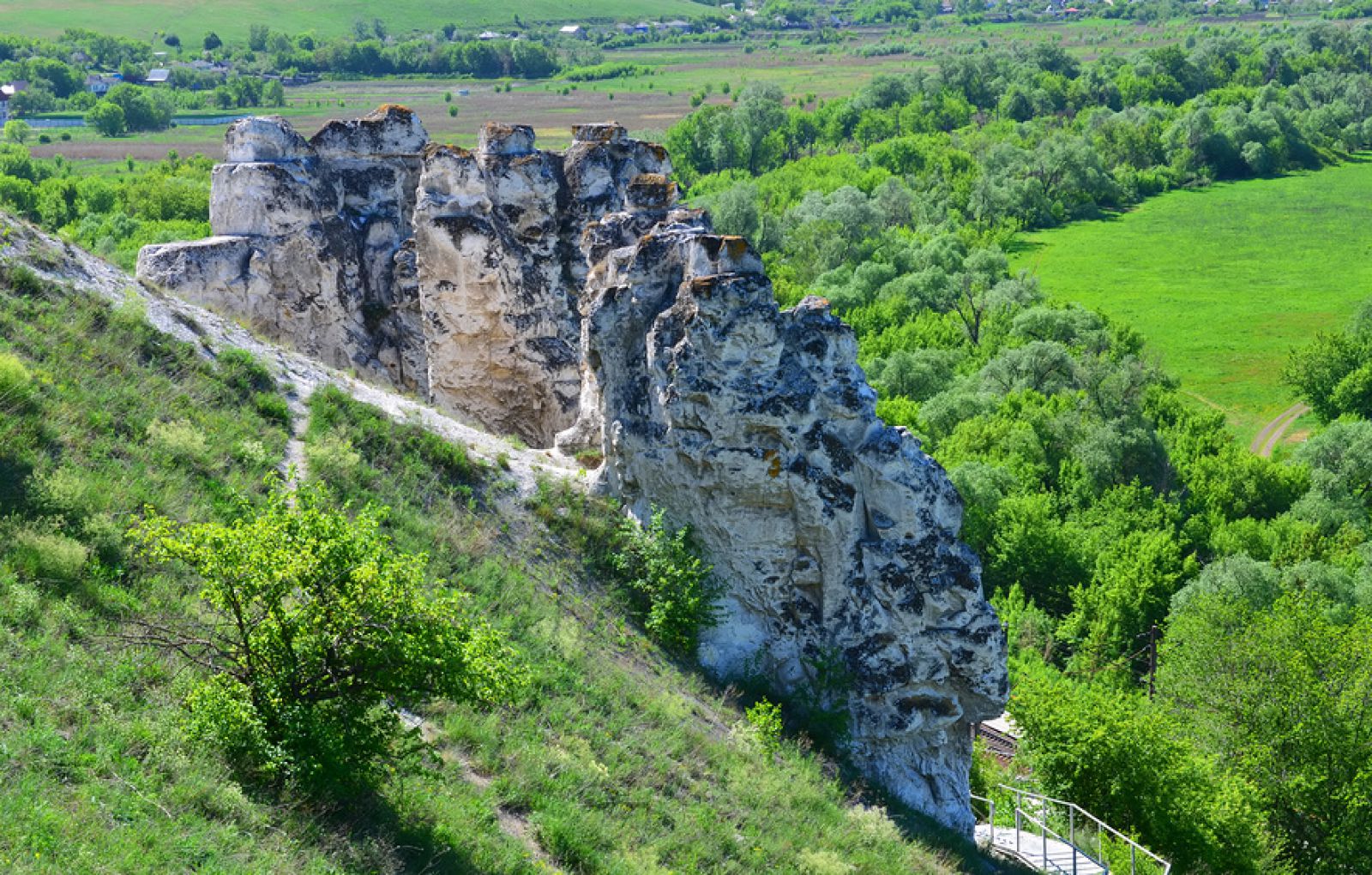 На фото: Заповедник «Дивногорье», Воронежская область На фото: Заповедник «Дивногорье», Воронежская область